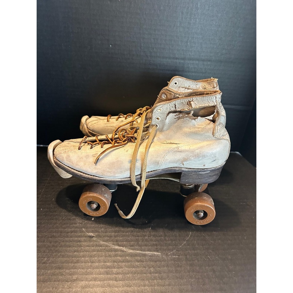 Vintage Chicago Skates Roller Rink Rental Roller Skates
